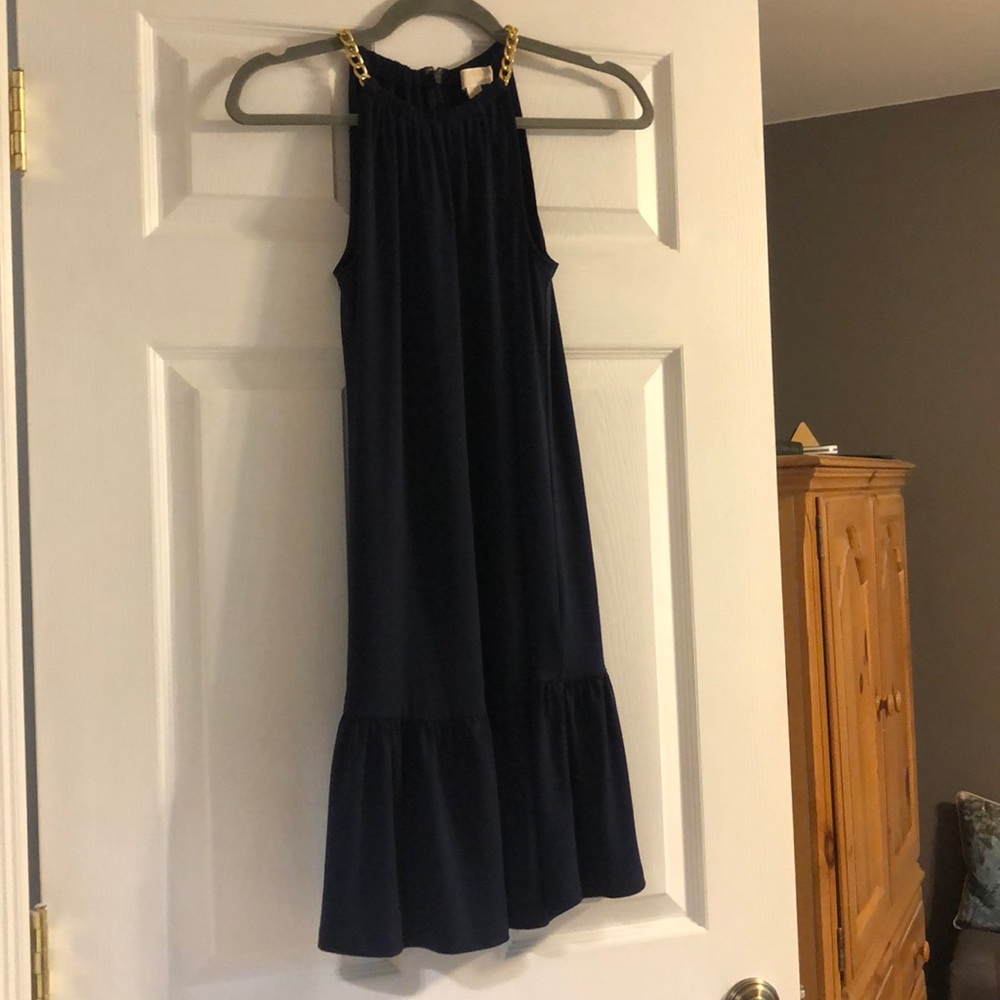 Navy Michael kors dress NWT